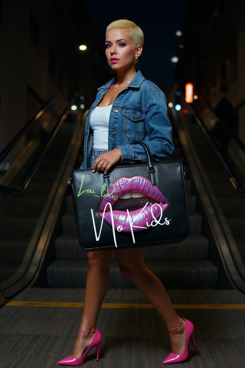 Pre Order : 3D Lip bags by Lai Ldn