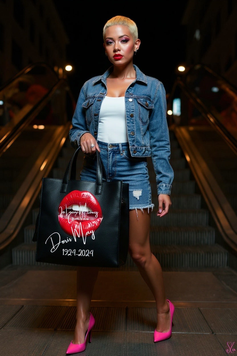 PRE ORDER : Doris May Leather Tote Bag by Lai Ldn