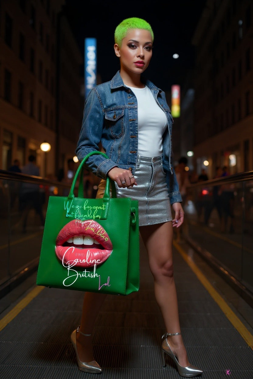 Pre Order : Caroline British/Irish Leather Tote bags By Lai Ldn 2025