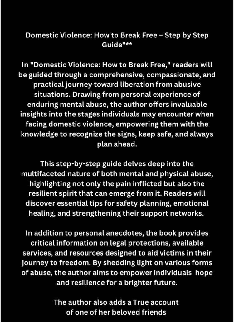 Domestic violence: Your step by step Guide to breaking free