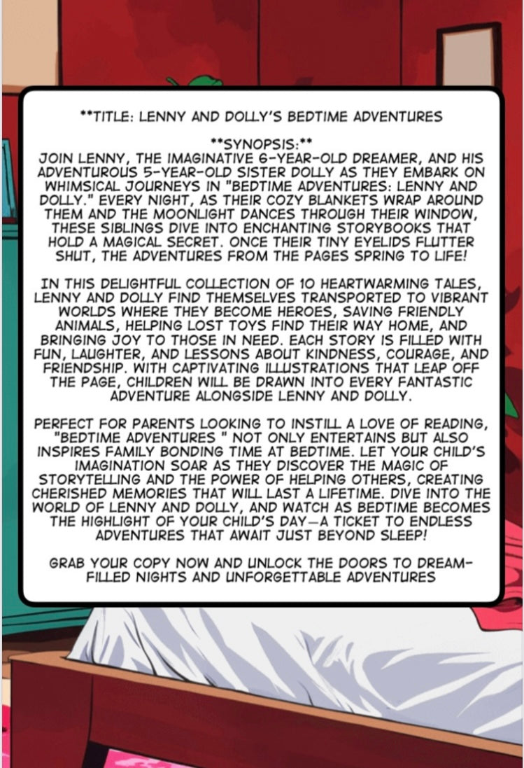 Lenny & Dollies Bedtime Adventures & Friends : 10 exciting tales vol 1