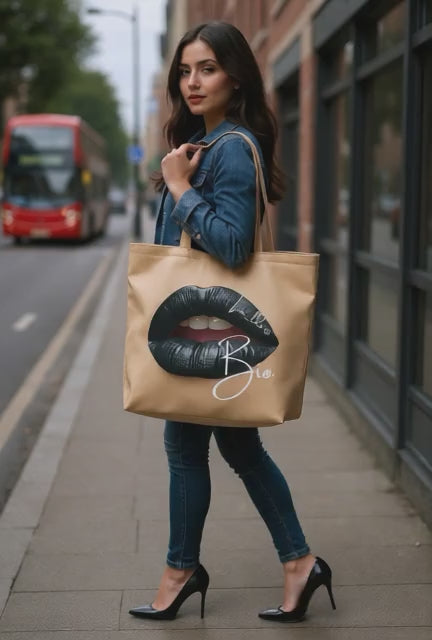 Pre Order 3D Lips Tote Bags by Lai Ldn Ltd edition 2025 A/W