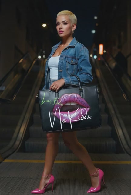 Pre Order : 3D Lip bags by Lai Ldn