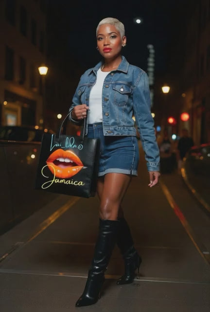 Pre Order : 3D Lip bags by Lai Ldn